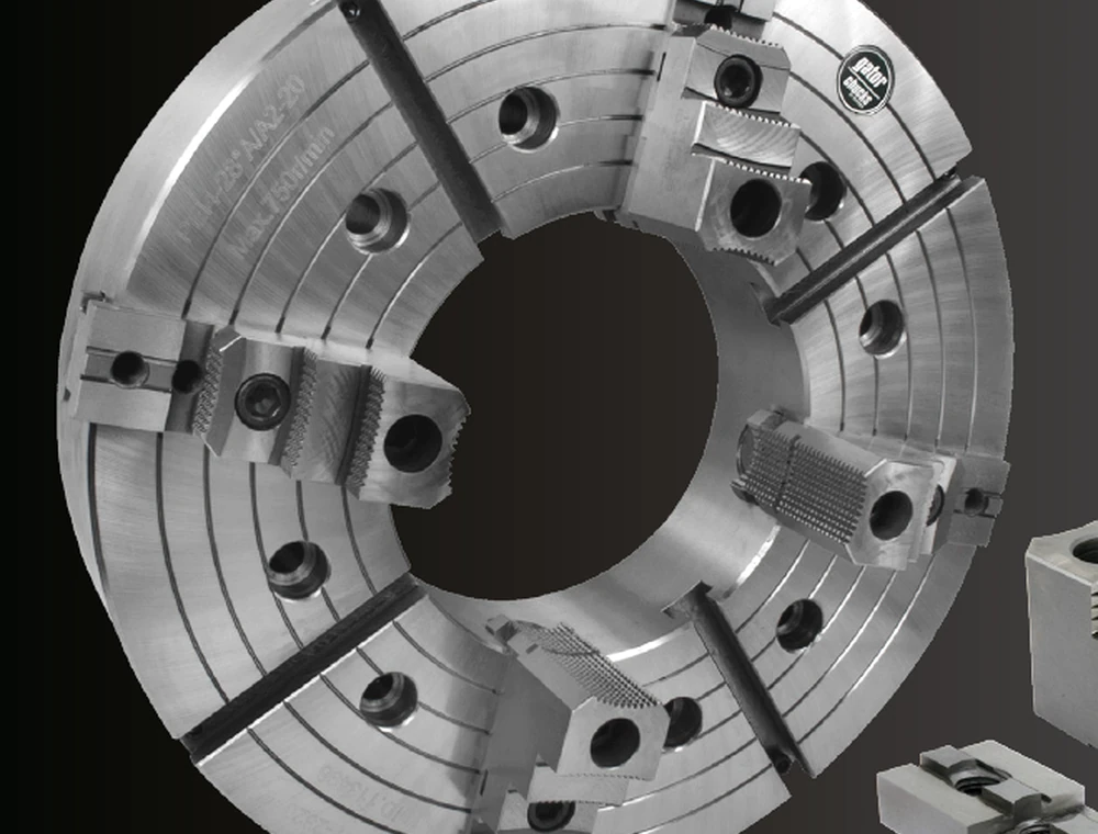 Chucks, jaws, vises and workholding