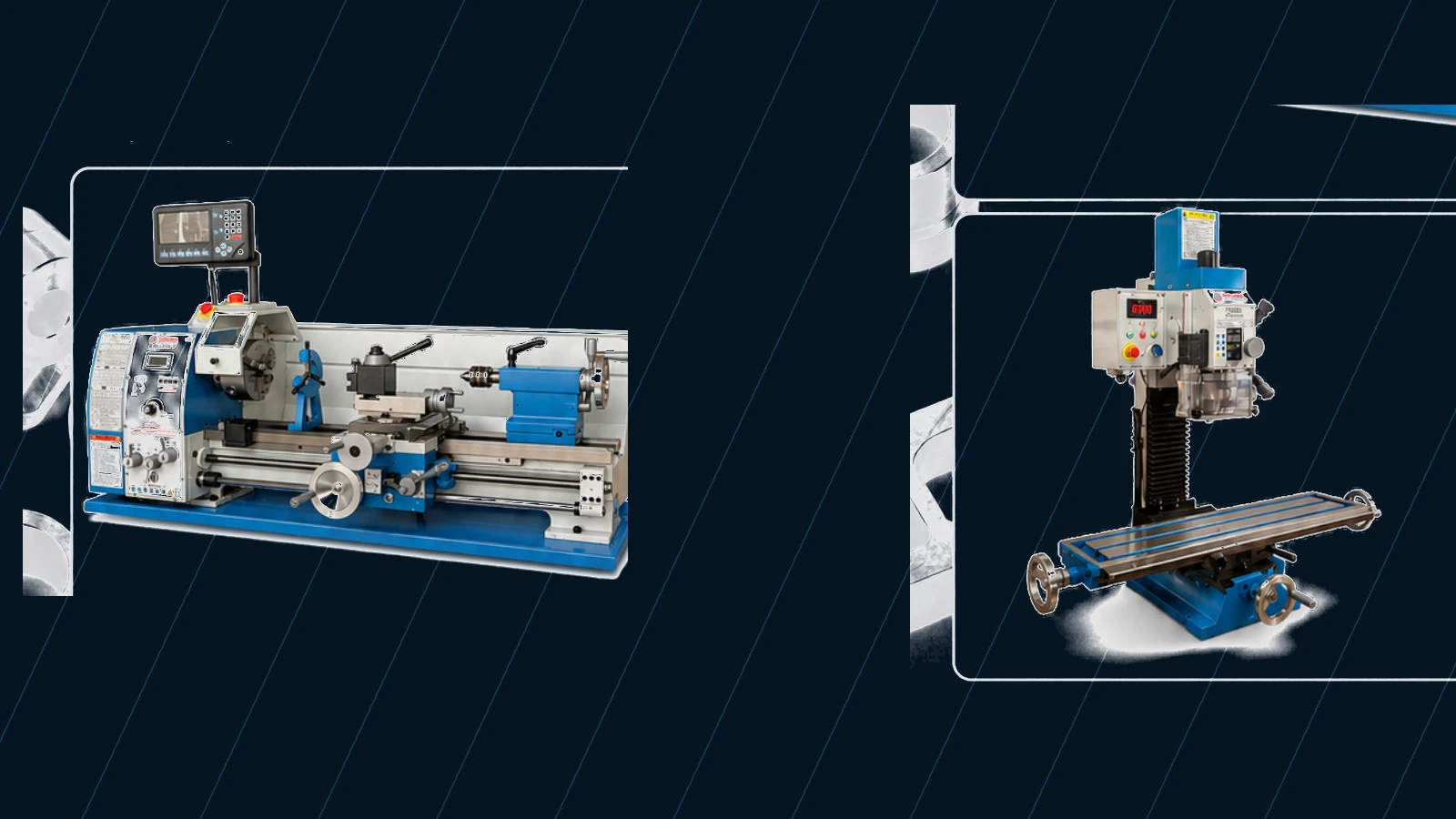 Compact manufacturing equipment