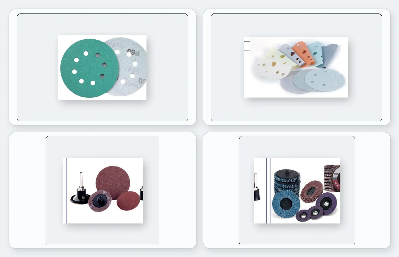Sanding and finishing discs