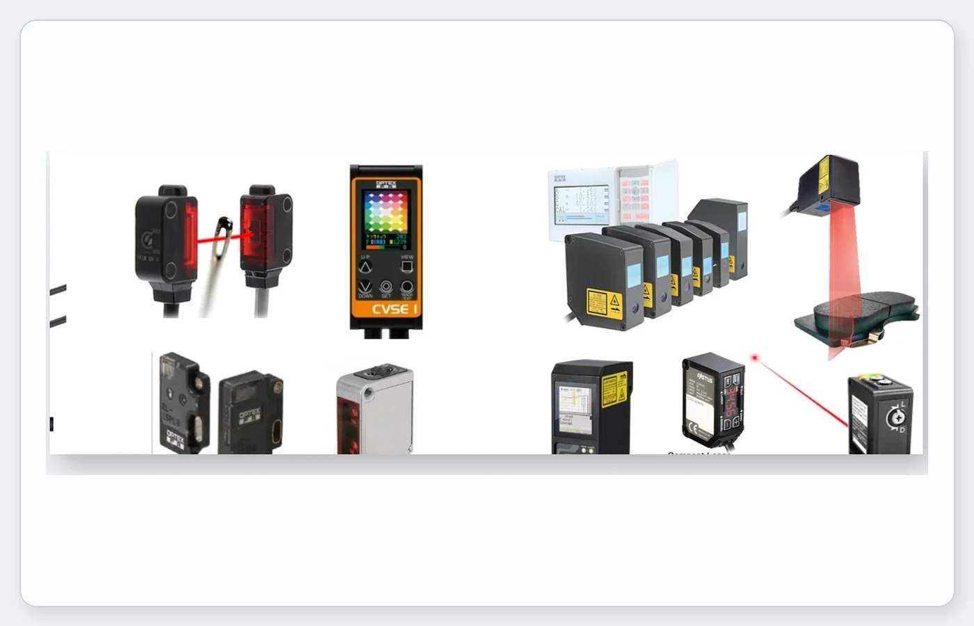Photoelectric, laser and vision