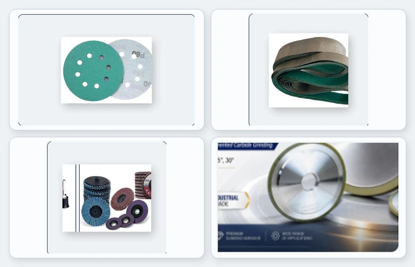 Abrasives, lubricants and MRO consumables