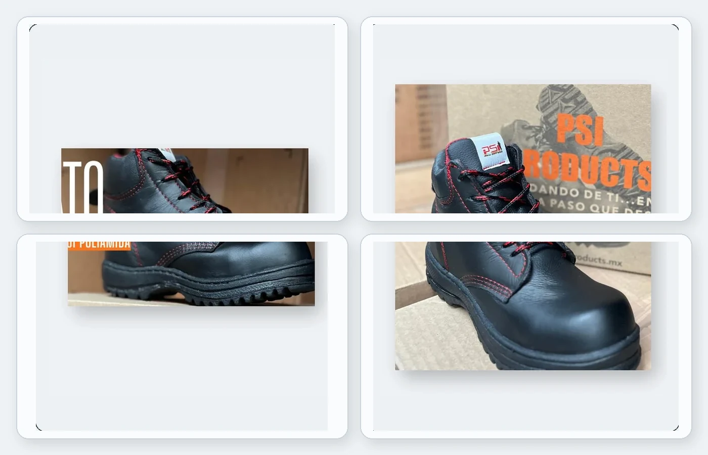 Industrial safety footwear